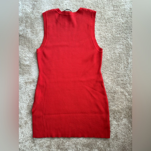 Theory red mini dress - Picture 4 of 4